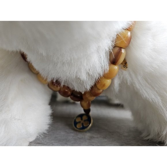 Vintage El Greco Polar Bear Plush Stuffed Animal Made In Greece Rare! 9" Height - Picture 9 of 11